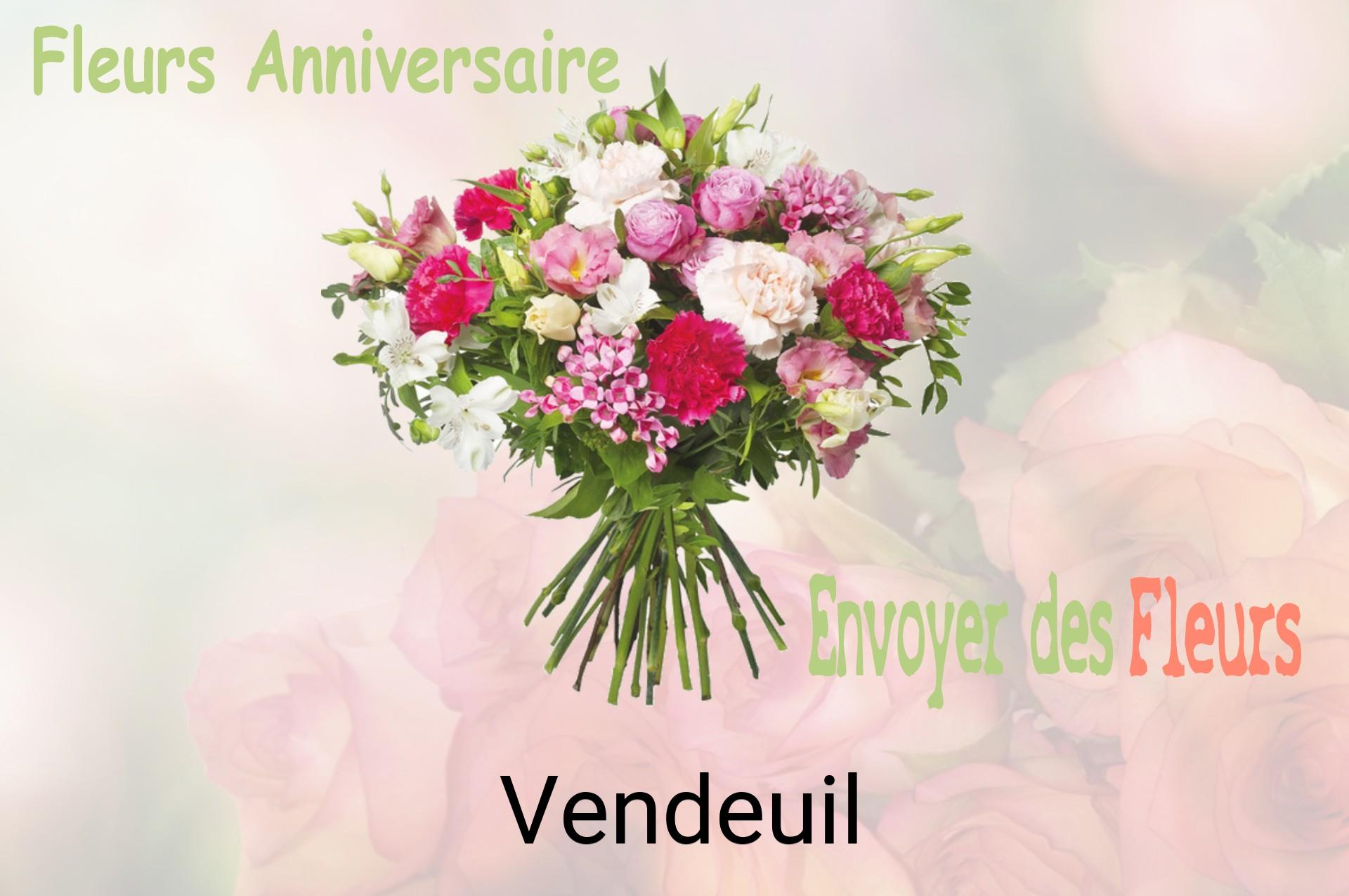Bouquet de fleurs d’anniversaire livré à Vendeuil
